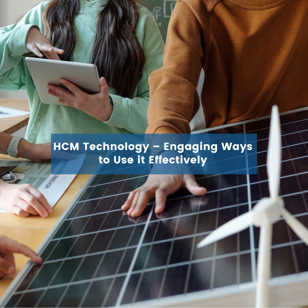 HCM Technology – Engaging Ways to Use it Effectively Blog Post Cover solar panel