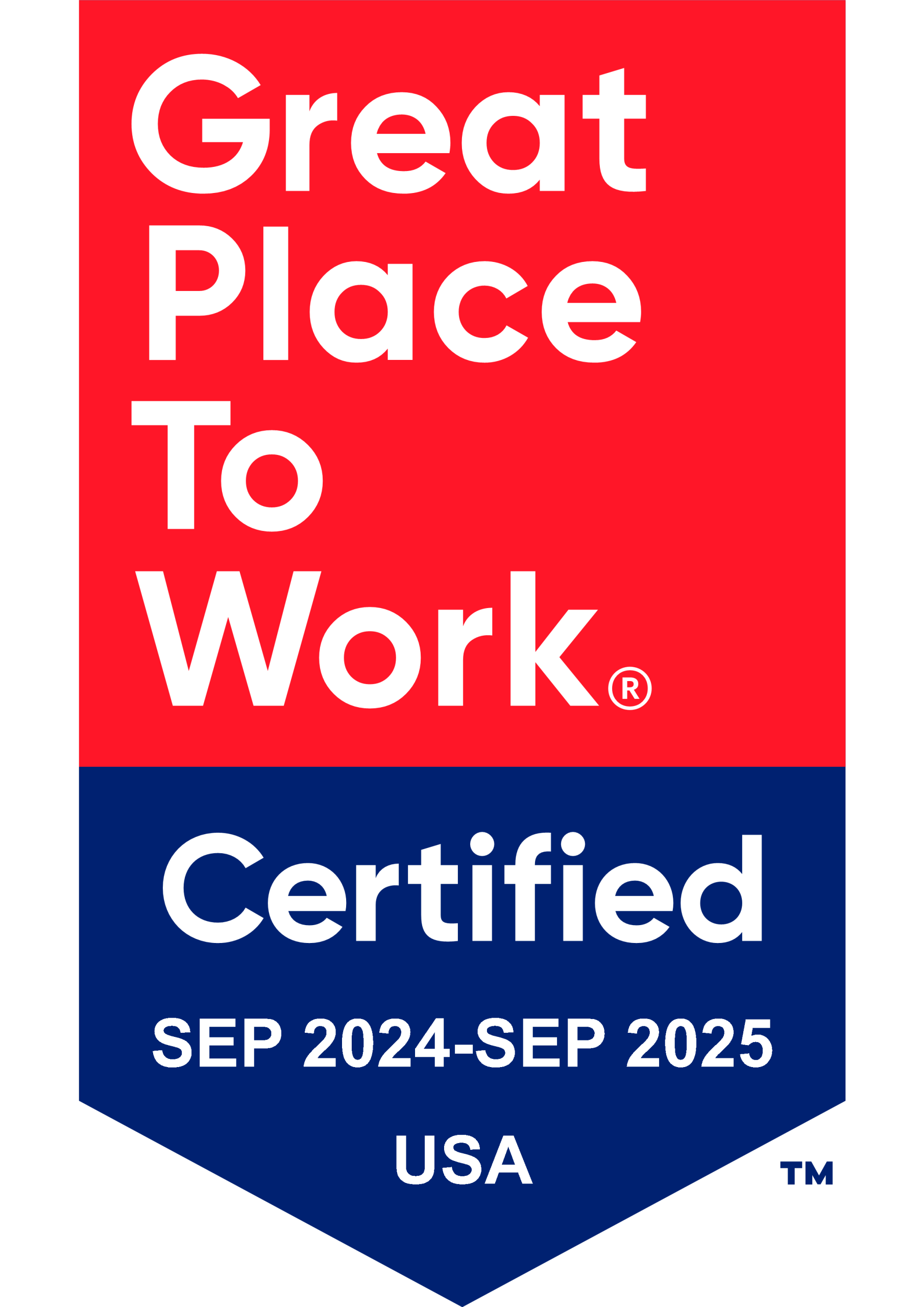 Place to Work certified