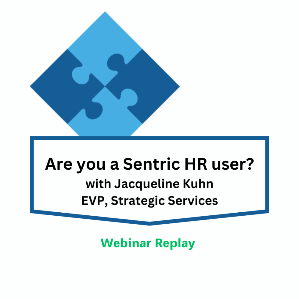 Are you a Sentric HR User?