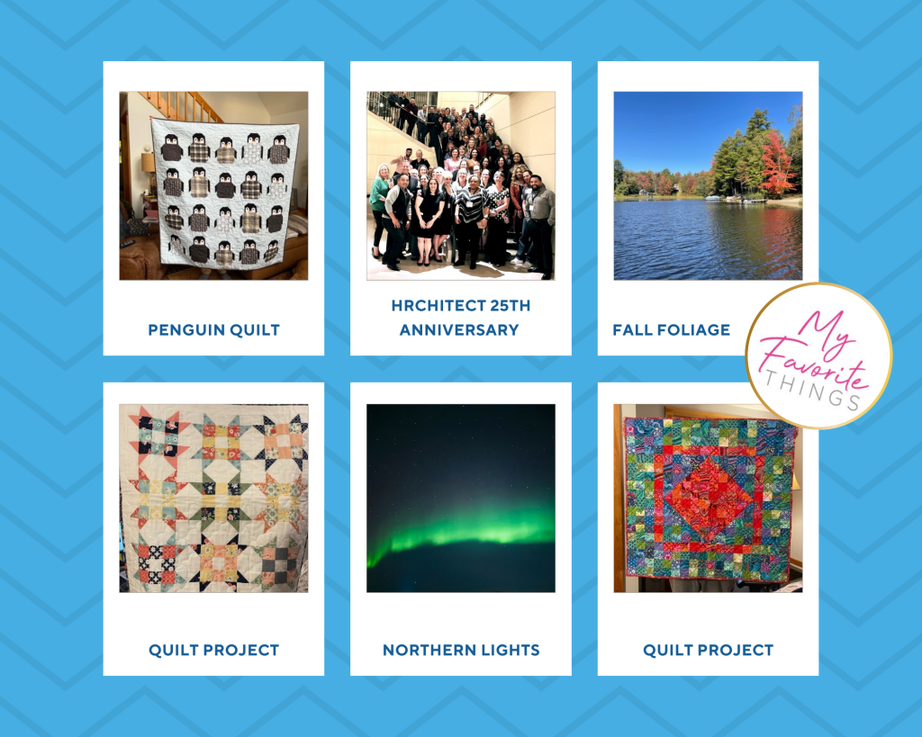 My Favorite Things photo collage 