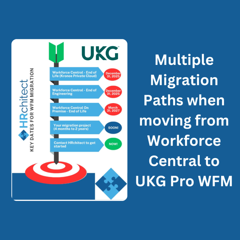 Let’s Get Started Now!:  Migrating to UKG Pro WFM from UKG (Kronos) Workforce Central
