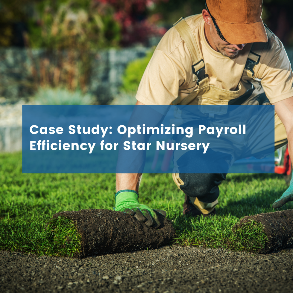 Optimizing Payroll Efficiency for Star Nursery