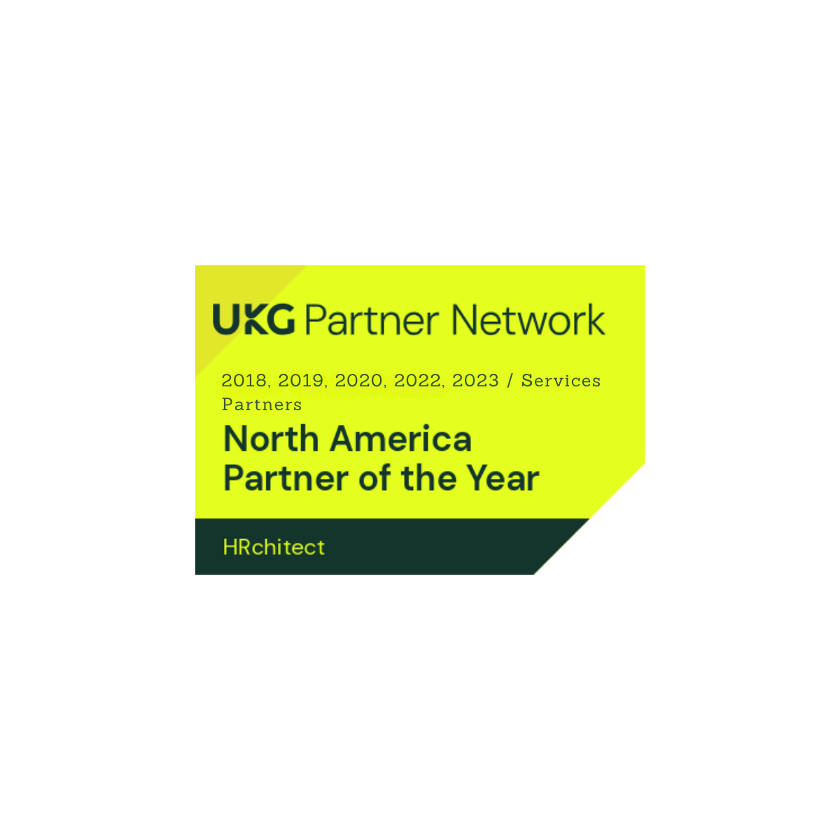 new ukg award badge UKG Partner Network Award